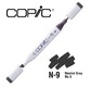 Feutres COPIC Marker, N9 NEUT GRAY NO9