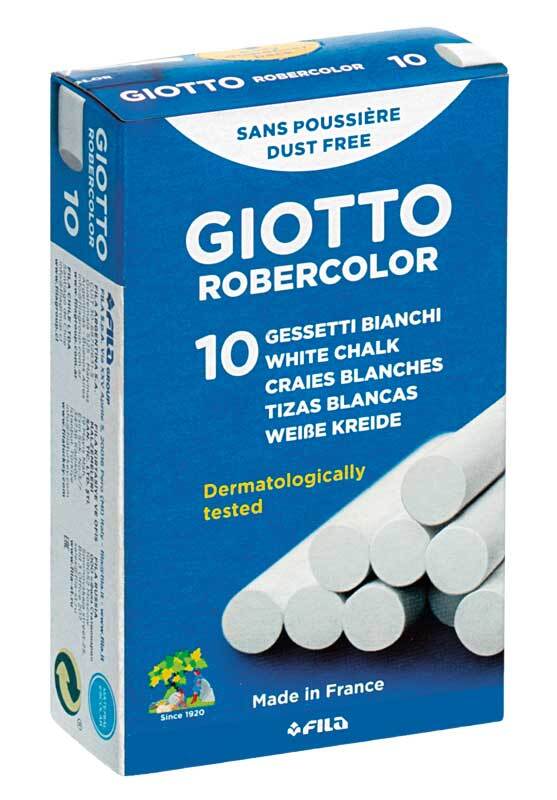 Giotto, Boite de 10 Craies Blanc