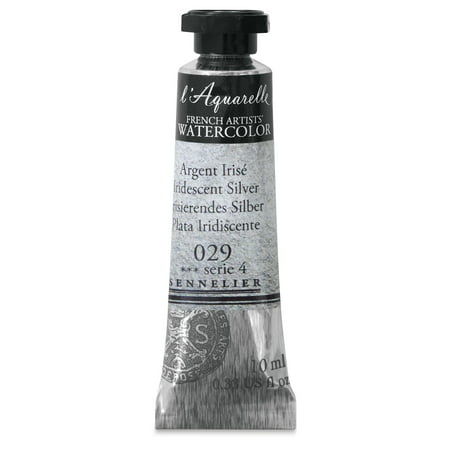 Peinture Aquarelle Extra-Fine Sennelier, 029 Argent Irisé S4 10ml
