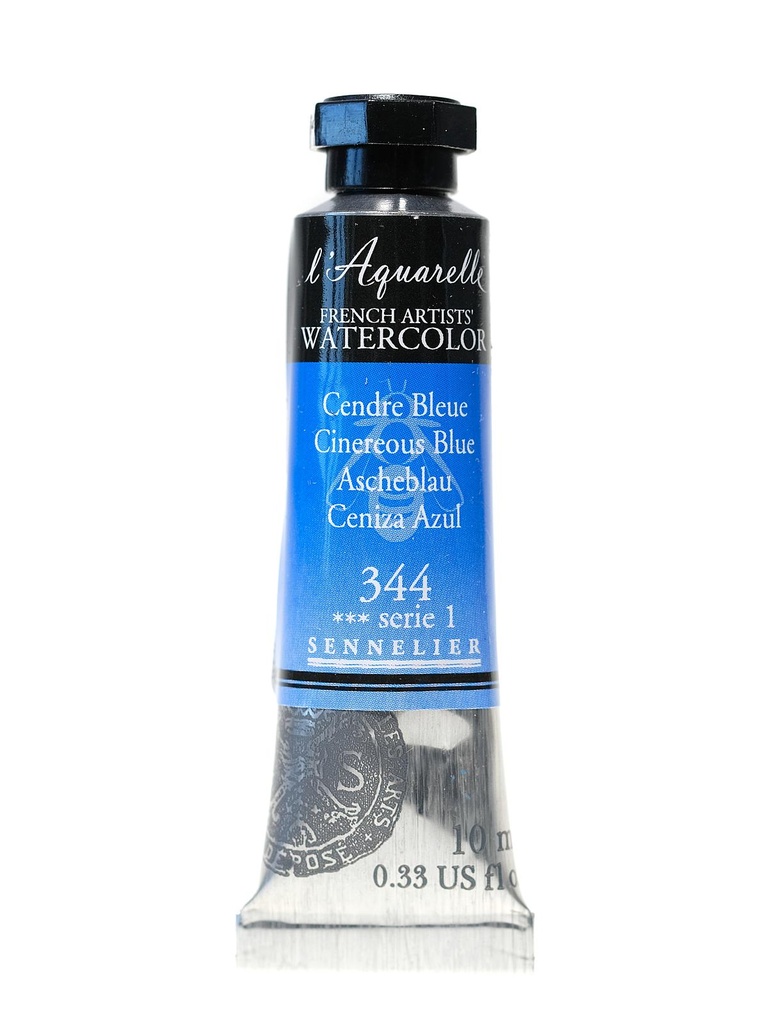 Peinture Aquarelle Extra-Fine Sennelier, 344 Cendre Bleu S1 10ml