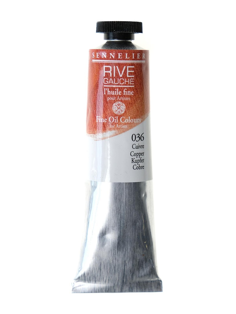 Peinture à l'Huile Sennelier - Rive Gauche, 036 Cuivre 40ml