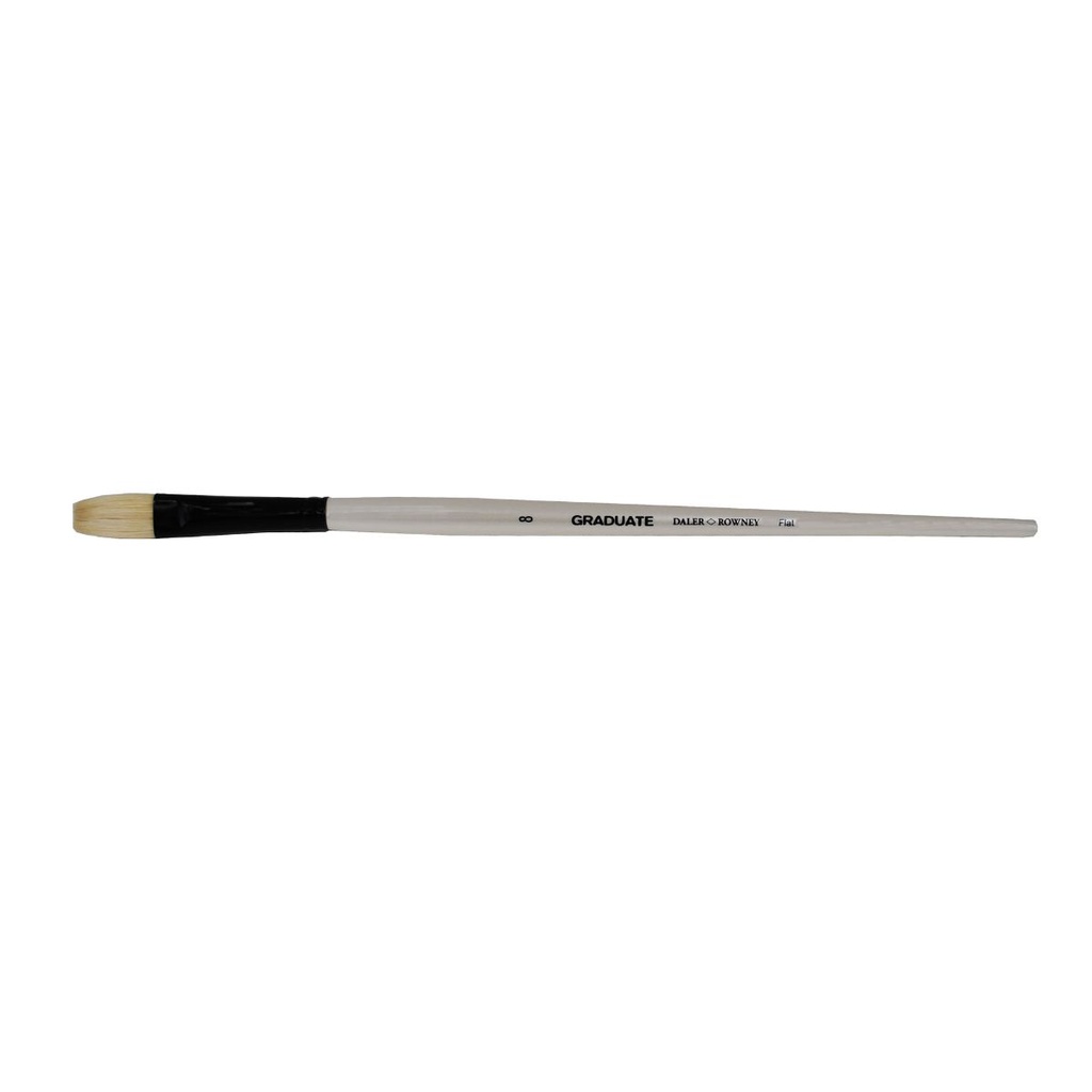 Pinceau Daler Rowney, Mc Plat Long N°8