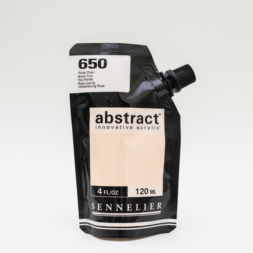[N121121.650] Peinture Acrylique Sennelier - Abstract, 650 Rose Chair 120ml 120ml