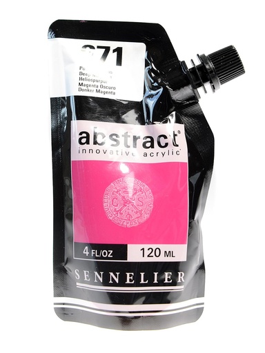 [N121121.671] Peinture Acrylique Sennelier - Abstract, 671 Pourpre Hélios 120ml 120ml
